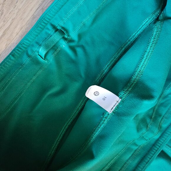 LuluLemon Leggings Swift Speed High-Rise Crop 21" Maldive greens Womens Size 10 - Picture 2 of 7